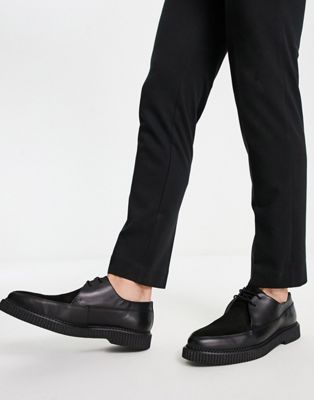 Bolongaro Trevor derby shoes in black - ASOS Price Checker