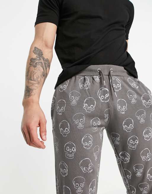 Skull discount pajama set