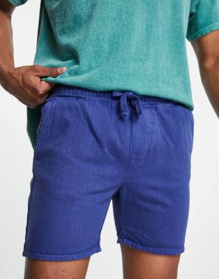 Bolongaro Trevor drawcord shorts in indigo