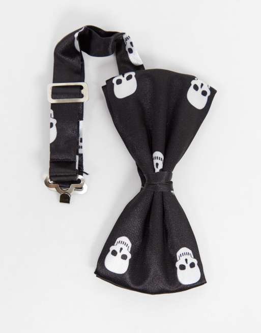 Bolongaro Trevor – Fliege mit Totenkopfdesign, 3 von 4