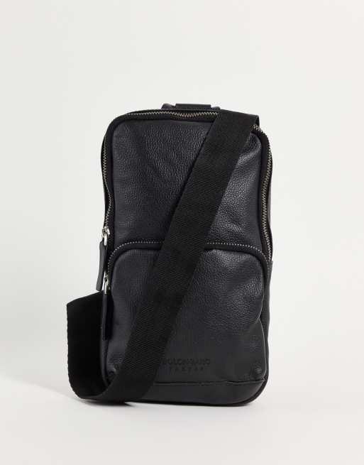 Bolongaro Trevor grain cross-body flight bag | ASOS