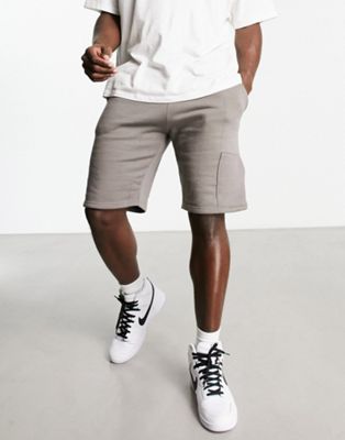 Bolongaro Trevor jersey shorts in grey - ASOS Price Checker