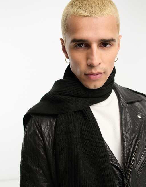 Bolongaro Trevor knit scarf in black