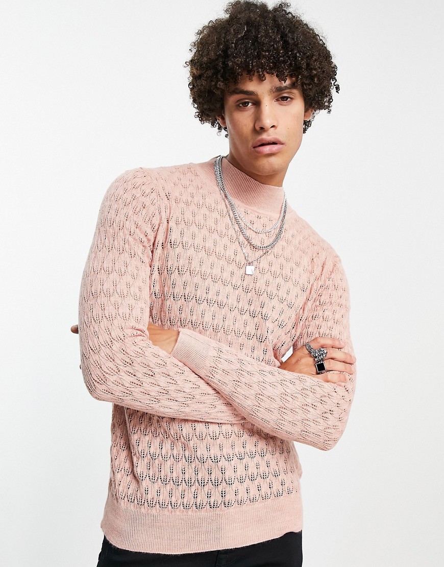Bolongaro Trevor Knitted Jumper In Pink