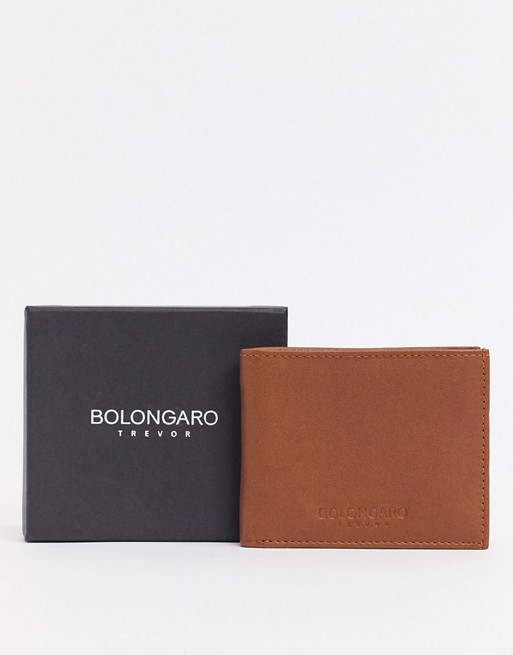 Bolongaro Trevor leather billfold wallet
