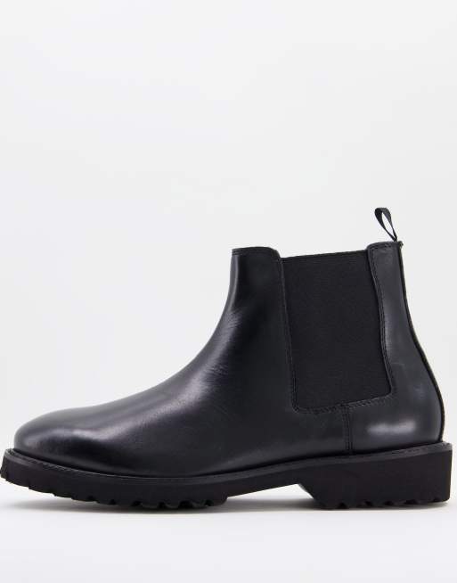 Bolongaro Trevor leather pull on boots | ASOS