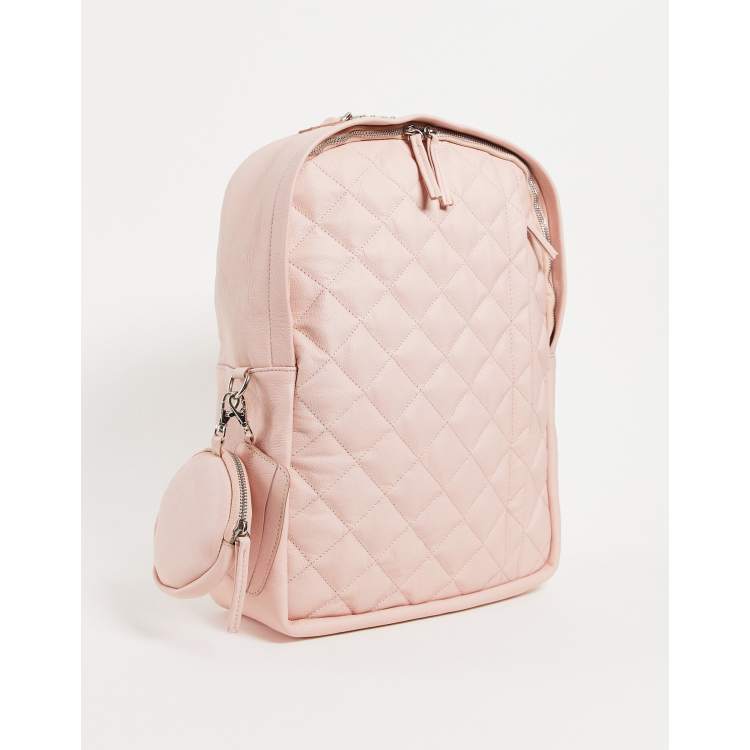 Ashwood Leather Quilted Backpack: QB