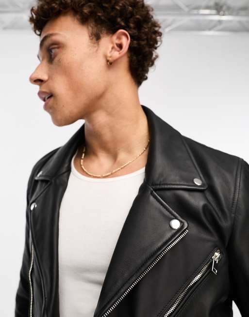 Bolongaro trevor mens leather jacket best sale