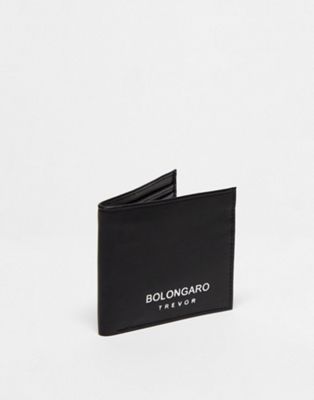 Bolongaro Trevor logo wallet in black