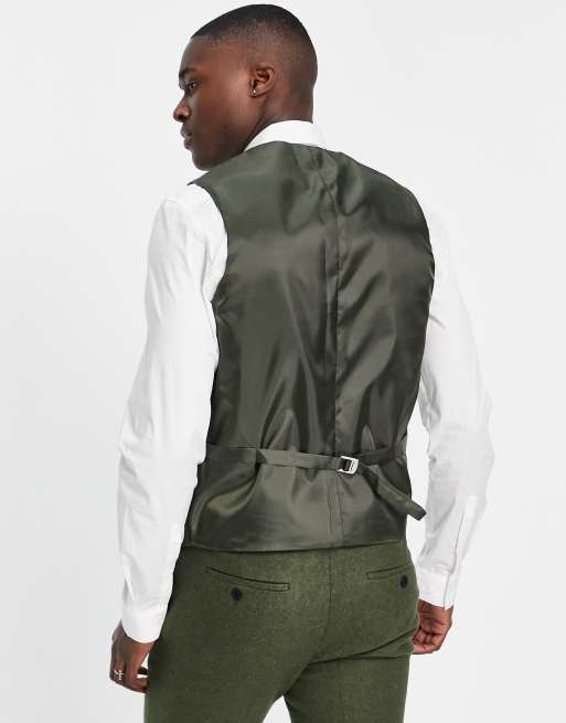 Bolongaro Trevor loose fit wool blend waistcoat, 4 of 4