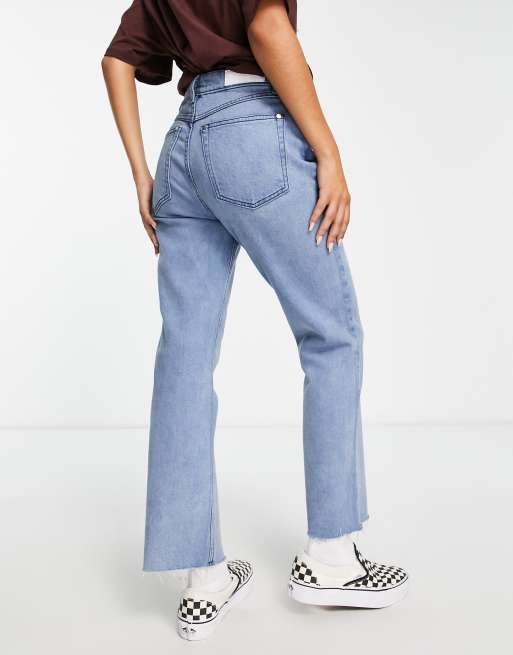 Mid rise cropped flare 2024 jeans