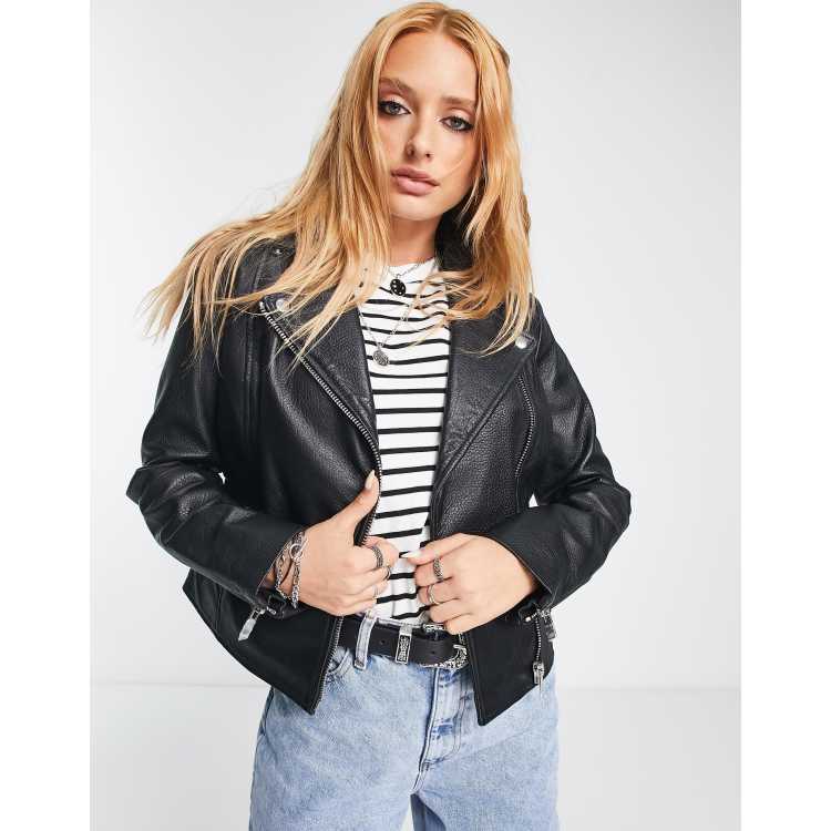 Classic hot sale leather jacket