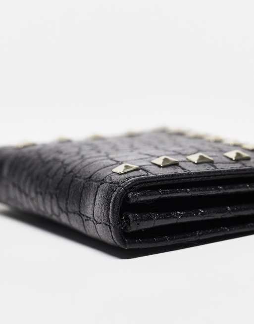 Studded 2025 leather wallet