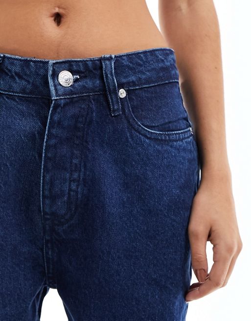 French Connection high waist skinny stretch jeggings in indigo