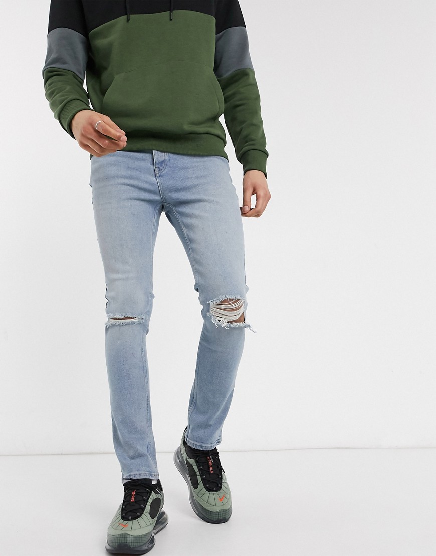 Bolongaro Trevor – Norris – Vintageblå skinny jeans