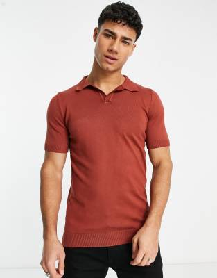 Bolongaro Trevor notch collared short sleeve polo shirt - ASOS Price Checker