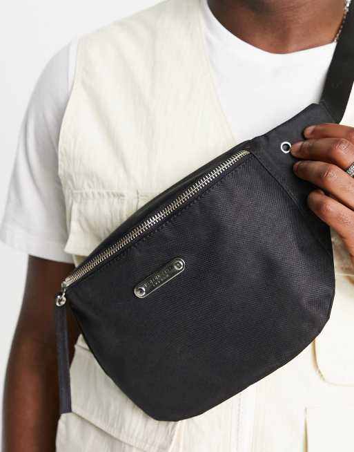 Bolongaro Trevor nylon belt bag with eyelet detail