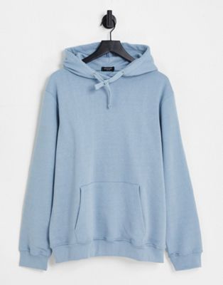Bolongaro Trevor oversized hoodie in blue - ASOS Price Checker