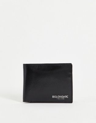 Bolongaro Trevor Owais embossed leather billfold wallet