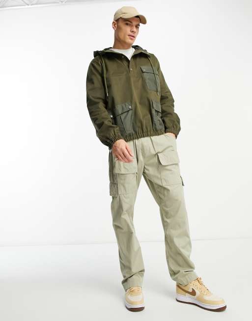 Bolongaro Trevor parker jacket in khaki KEEP ON QUERY