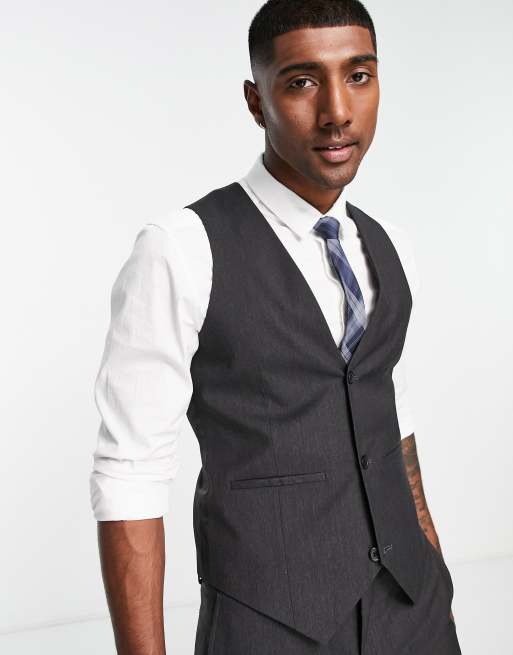 Plain clearance grey waistcoat