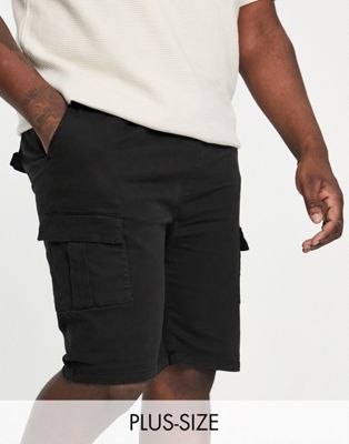 Bolongaro Trevor Plus cargo shorts in black