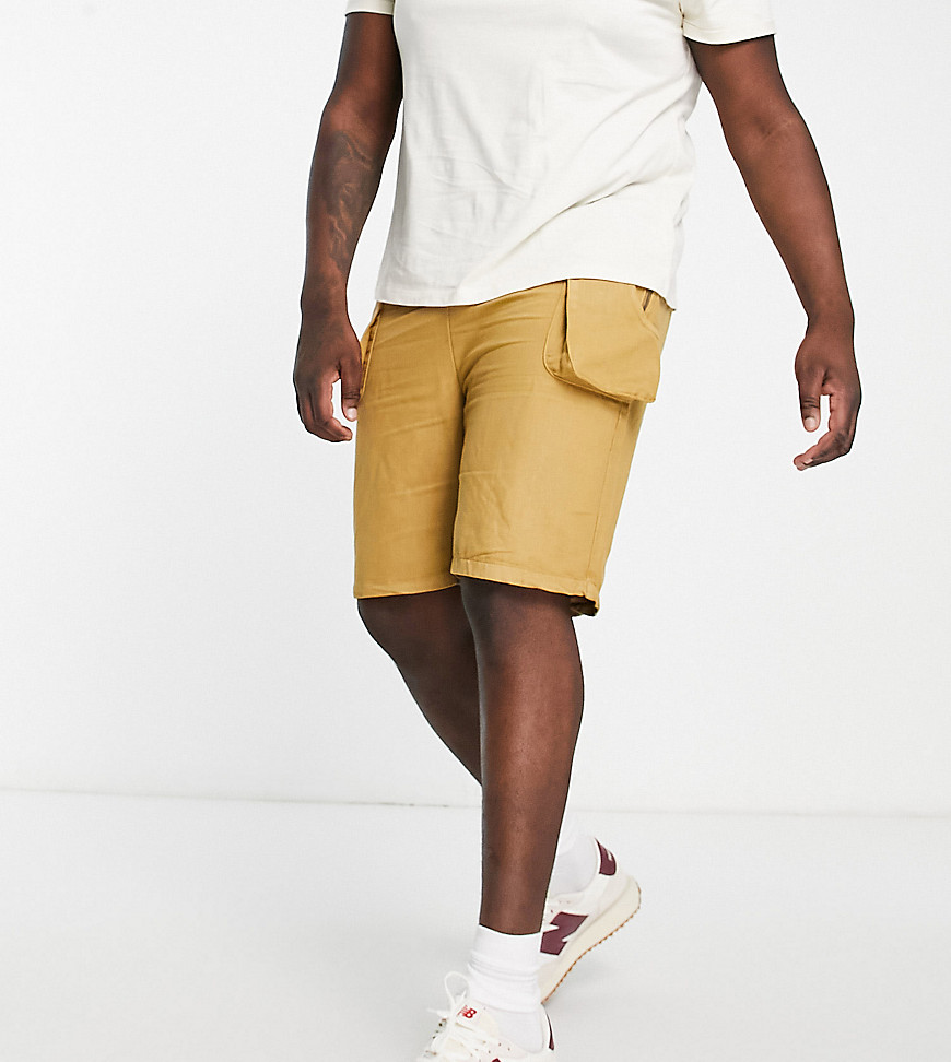 Plus shorts in sand-Neutral