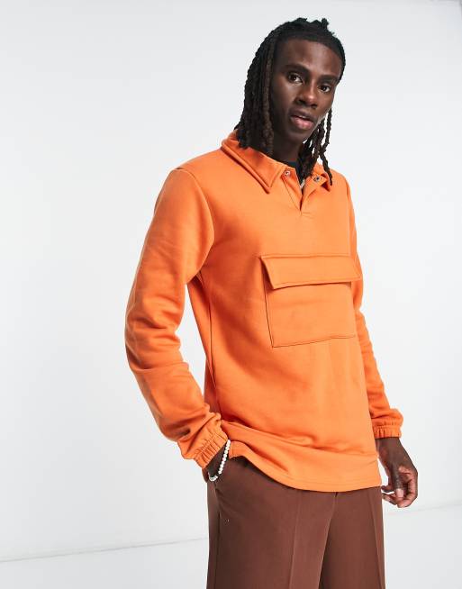 Bolongaro Trevor - Polo à manches longues - Orange