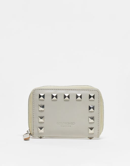 Bolongaro Trevor - Portemonnee met studs in stone