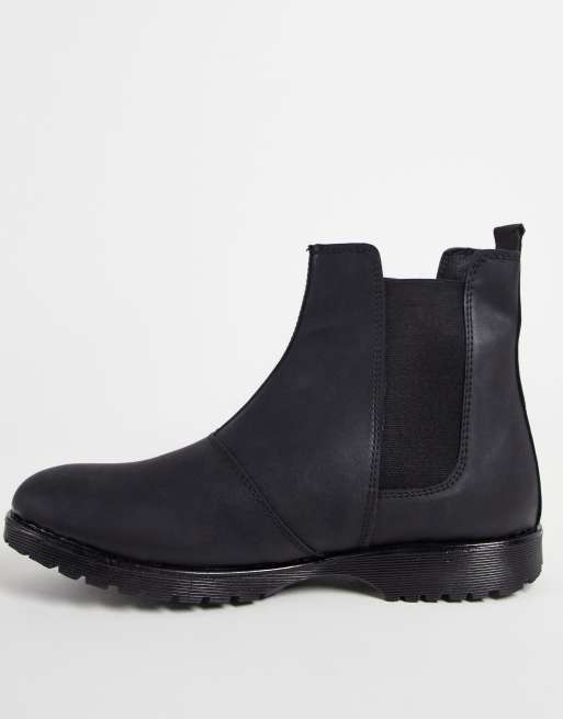 Bolongaro Trevor pull on chunky boot in black | ASOS