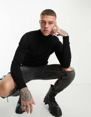 Bolongaro Trevor roll neck jumper - ASOS Price Checker