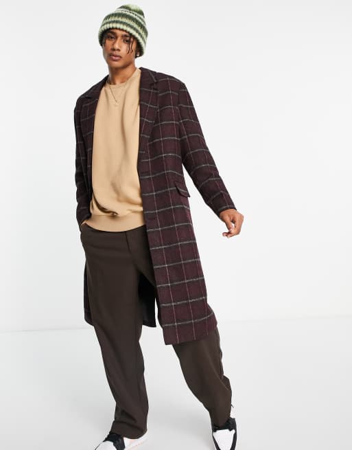 Bolongaro Trevor – Rutig kappa i oversize