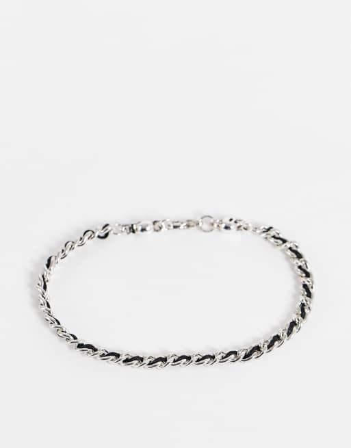 Bolongaro Trevor - Schakelarmband met katoenen garen