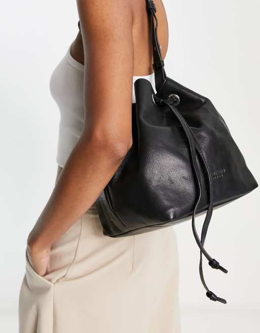 Bolongaro Trevor – Schultertasche in Schwarz