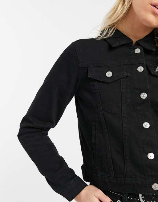 Asos denim jacket clearance sale