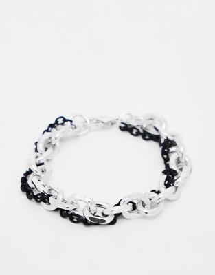 Bolongaro Trevor silver chunky bracelet - Click1Get2 Promotions