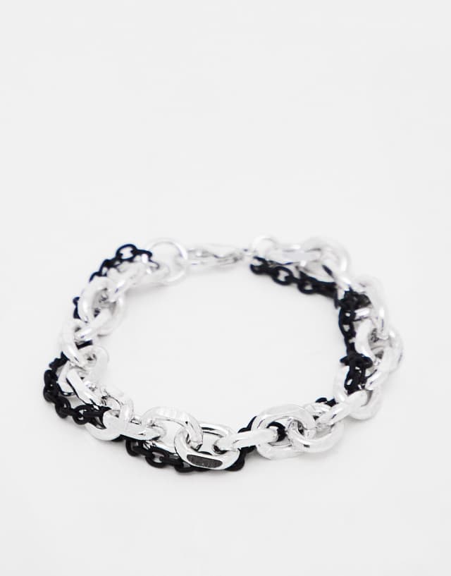 Bolongaro Trevor silver chunky bracelet