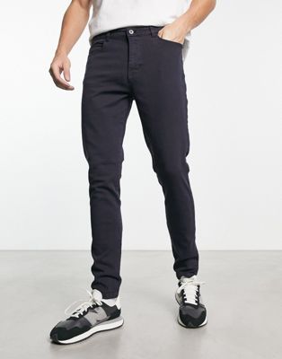 skinny fit chinos in navy