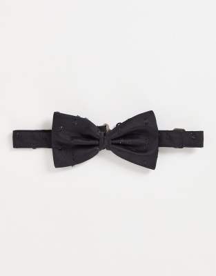 Bolongaro Trevor skinny glitter fleck bow tie | ASOS