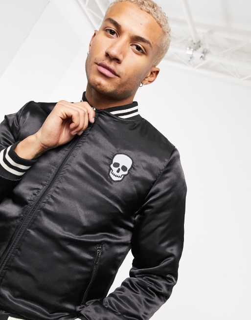 Bolongaro Trevor skull bomber jacket | ASOS