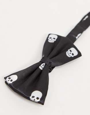 Bolongaro Trevor Bolongaro Trevor skull bow tie-Black