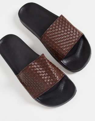Bolongaro Trevor sliders in brown - ASOS Price Checker