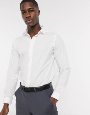 Bolongaro Trevor Bolongaro Trevor slim fit classic shirt-White