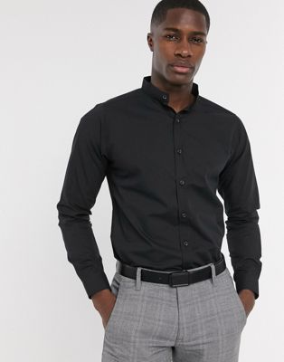 Bolongaro Trevor slim fit grandad shirt - ASOS Price Checker