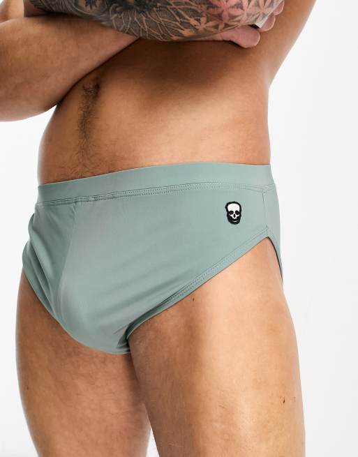 Bolongaro Trevor - Slip da bagno verde milieu