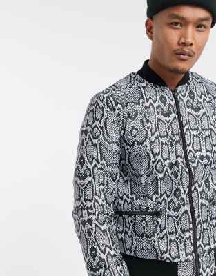 adidas snake print jacket