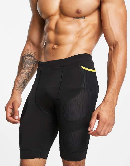 Mesh hot sale compression shorts