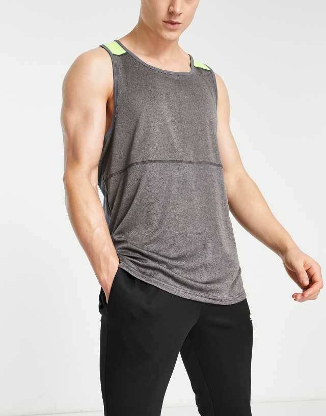 Bolongaro Trevor Sport Delta tank top in gray