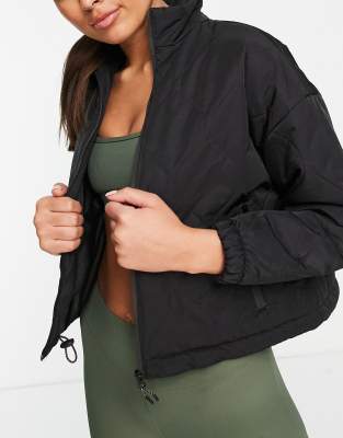 Bolongaro Trevor Sport quilted windbreaker in black - ASOS Price Checker