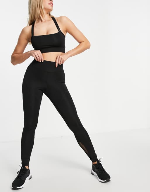 Legging sport avec tulle best sale